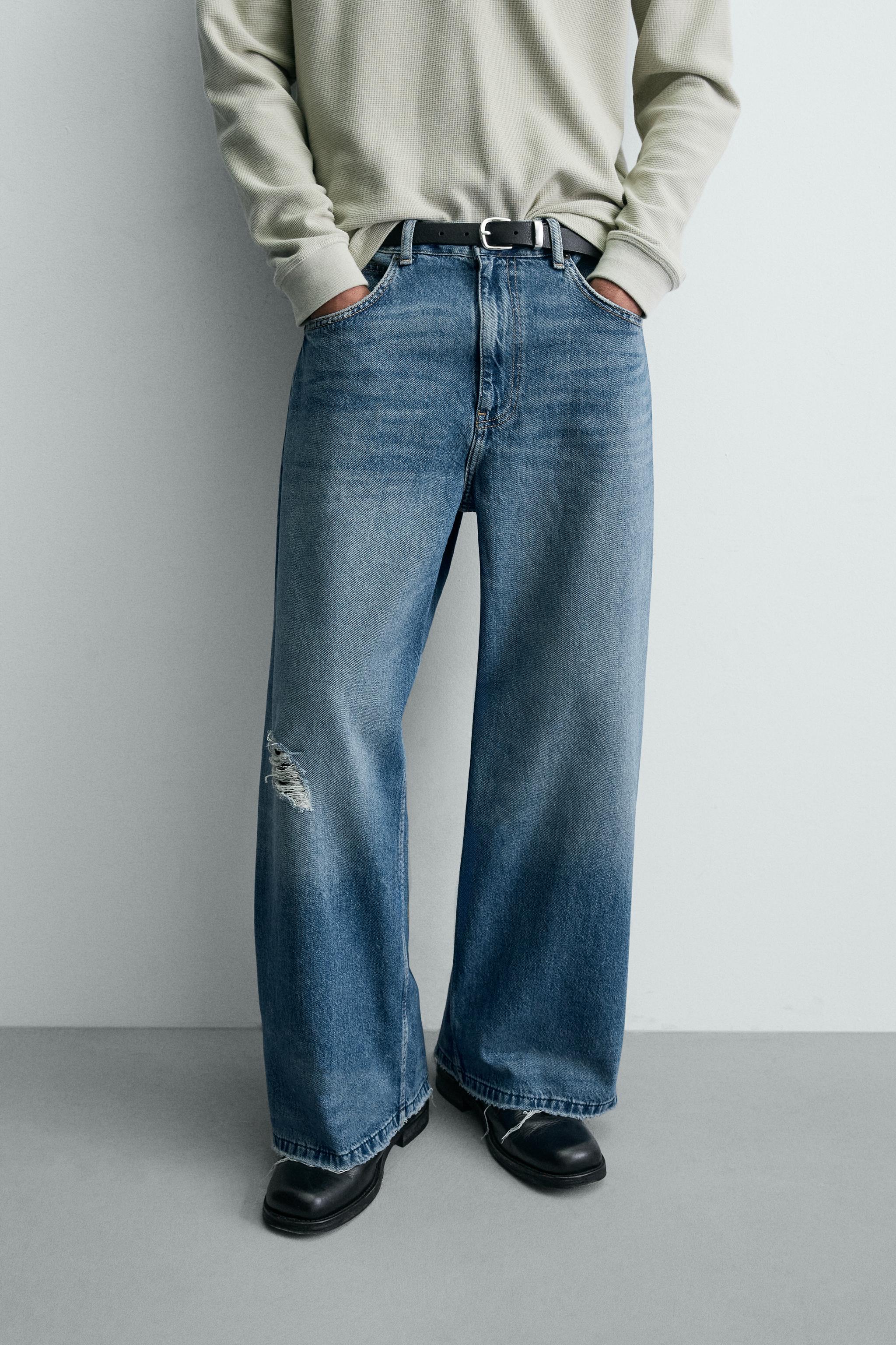 JEAN RELAXED FIT DÉCHIRÉ